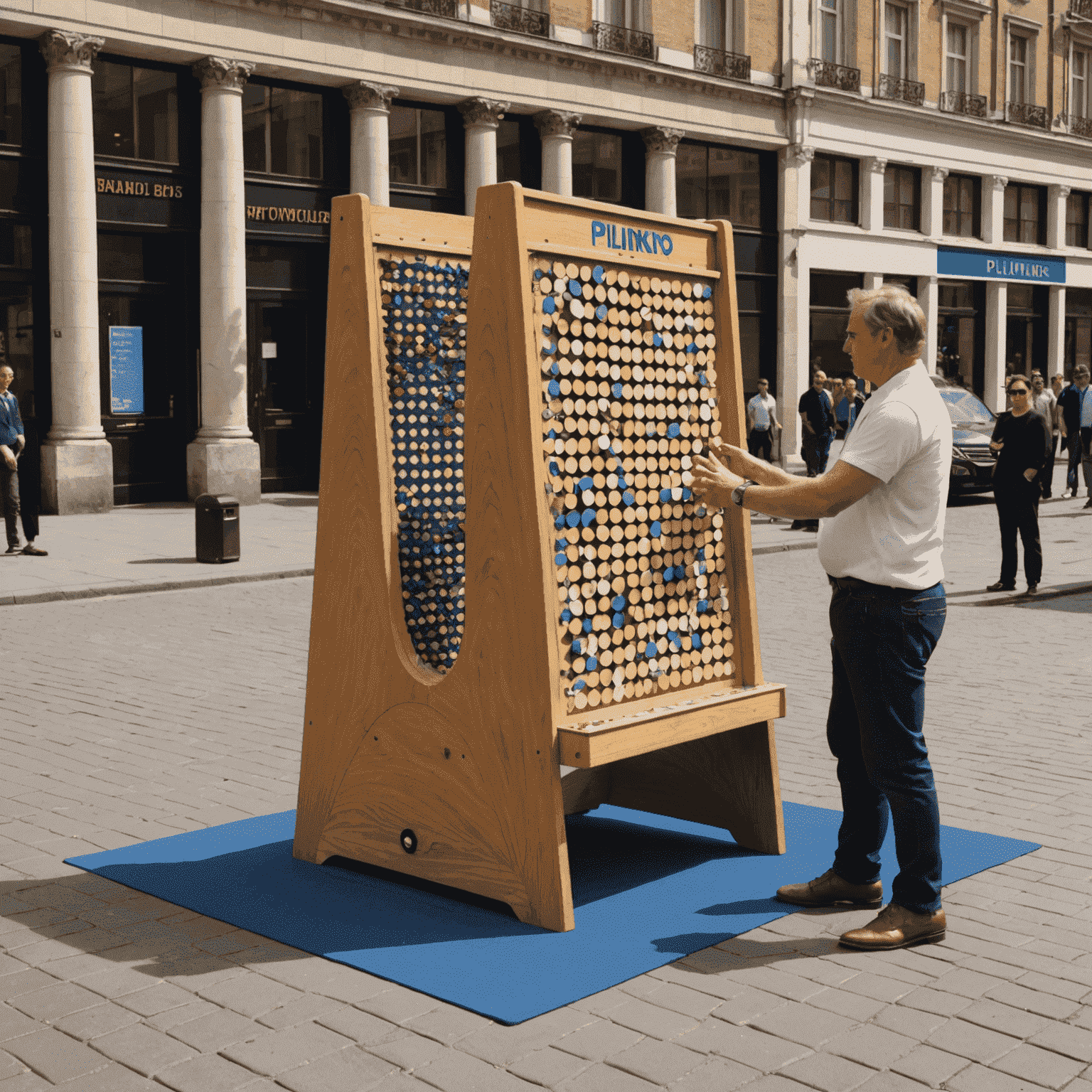 Image montrant différentes versions et adaptations du jeu Plinko à travers le monde